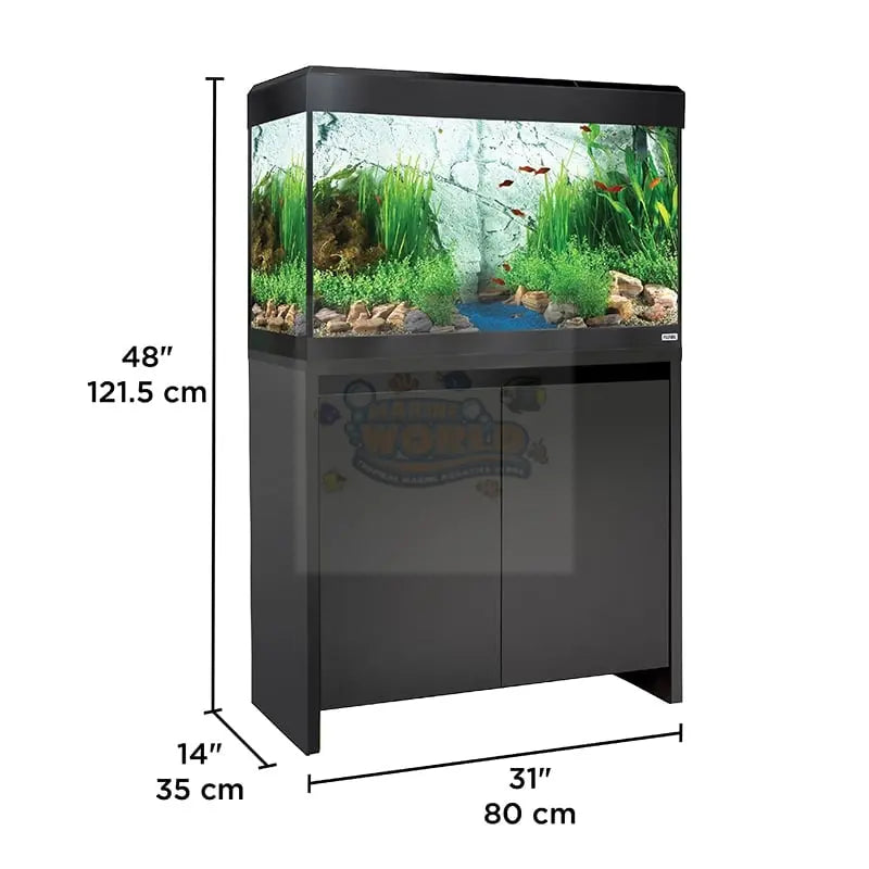 Roma 125 Bluetooth LED Aquarium Set, 33 US Gal / 125 L - Marine World Aquatics