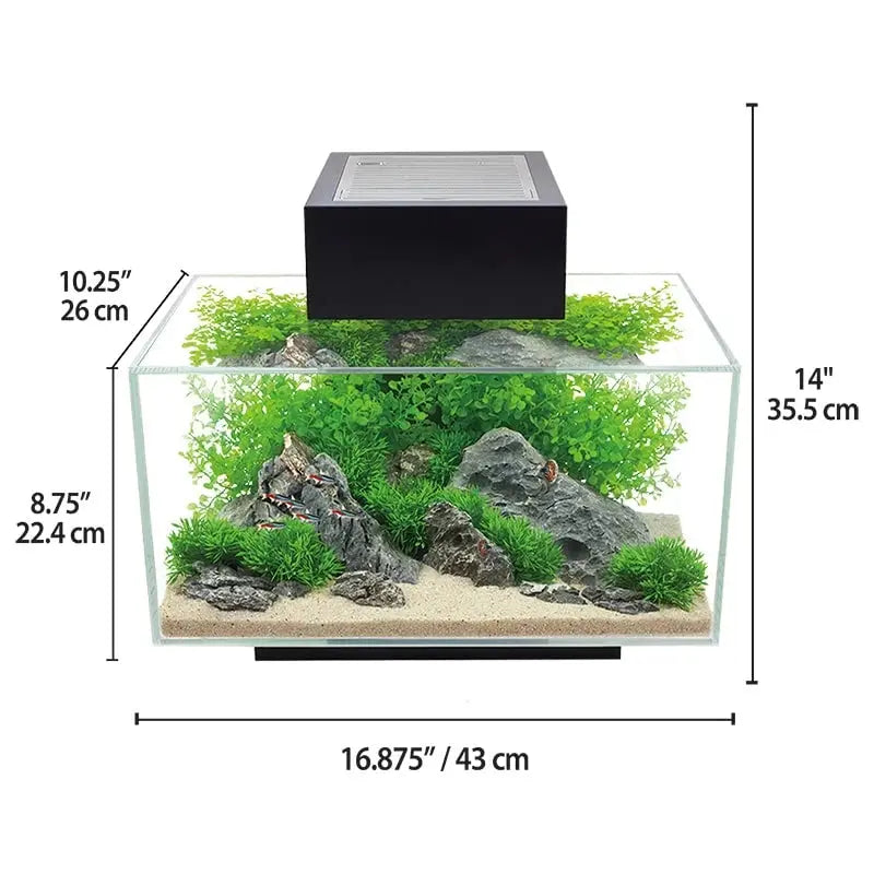 Fluval Edge Aquarium Kit 6 US Gal / 23 L - Marine World Aquatics