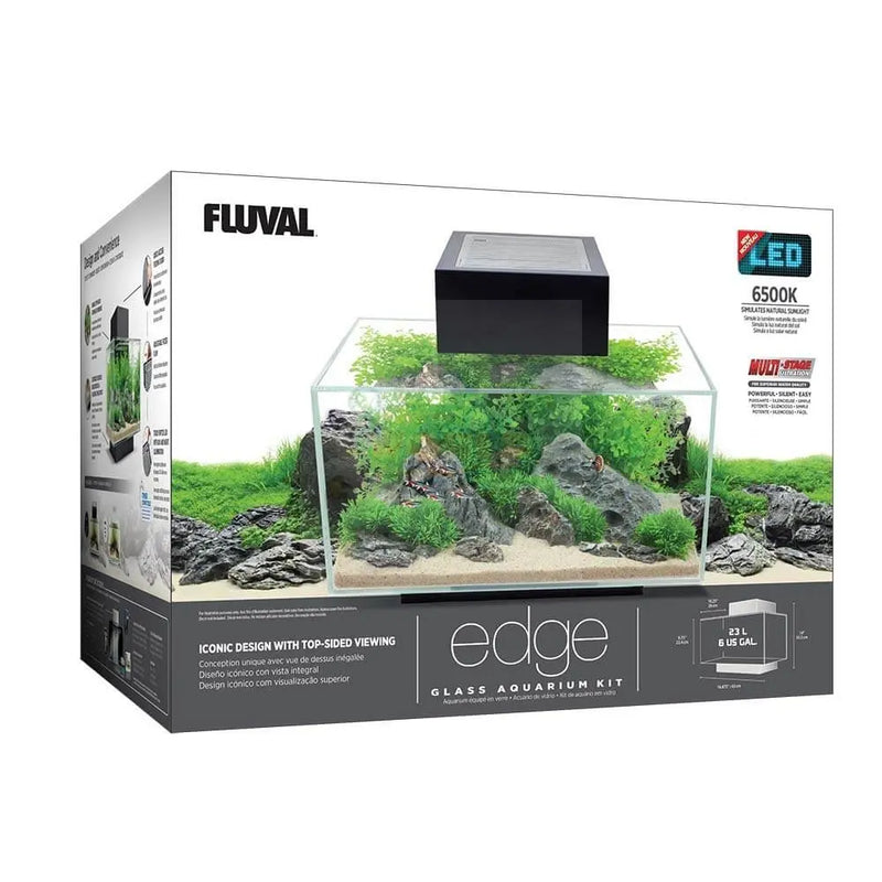 Fluval Edge Aquarium Kit 6 US Gal / 23 L - Marine World Aquatics