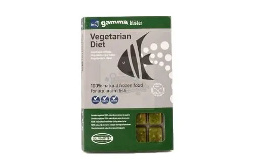 Gamma Vegetarian Diet Blister Blister Pack 100g - Marine World Aquatics