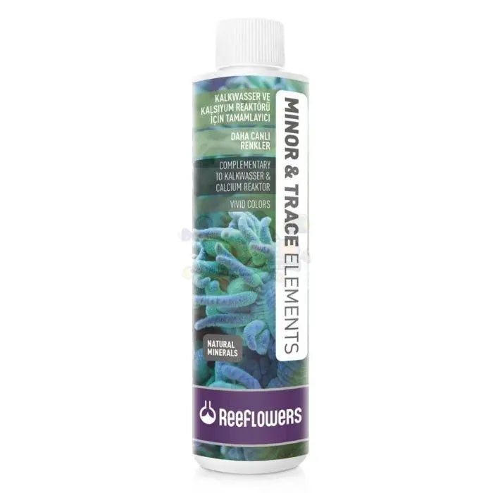 ReeFlowers Minor & Trace Elements 250ml - Marine World Aquatics