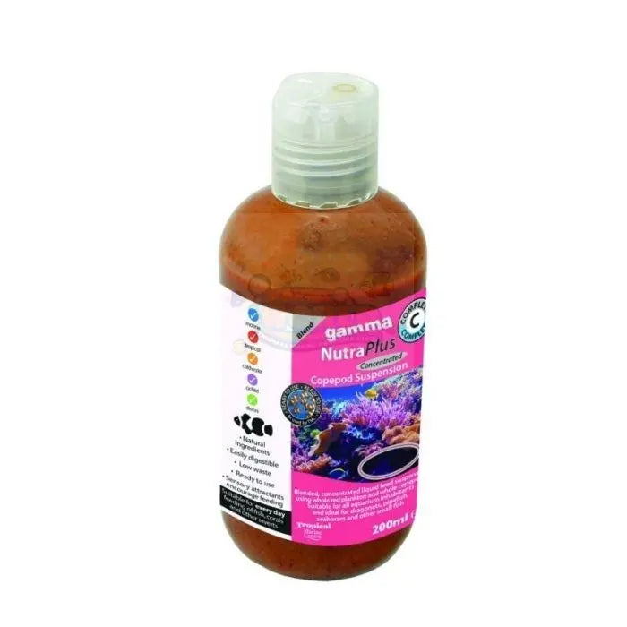 TMC Gamma NutraPlus Blend Copepod Suspension 200ml - Marine World Aquatics