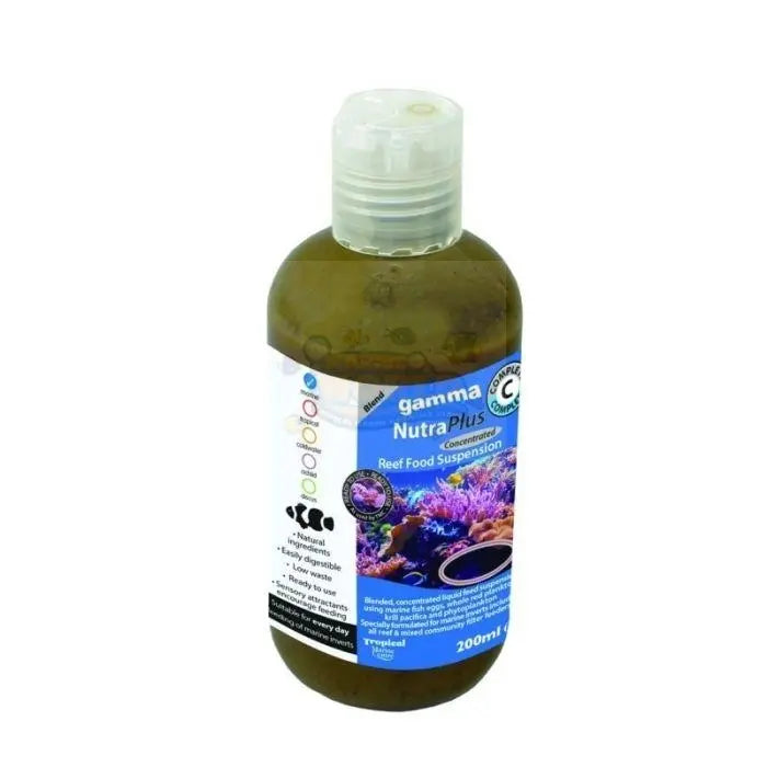 TMC Gamma NutraPlus Blend Reef Food Suspension 100ml - Marine World Aquatics