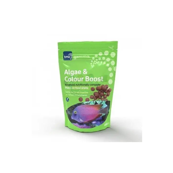 TMC Gamma NutraShots Algae & Colour Boost 60g - Marine World Aquatics